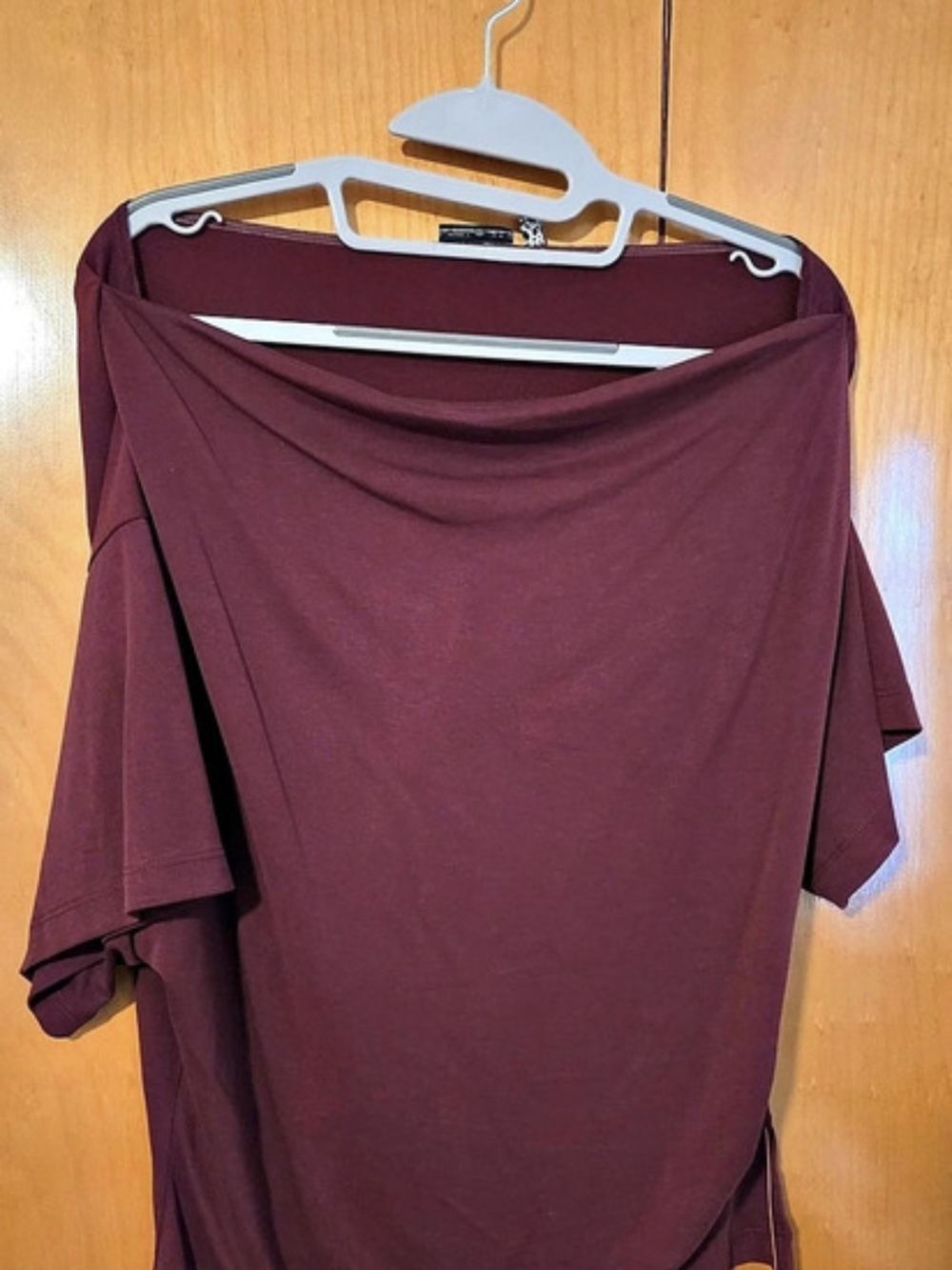 ASOS Design Women'Small Short Sleeve Top in Purple Size Medium NWT